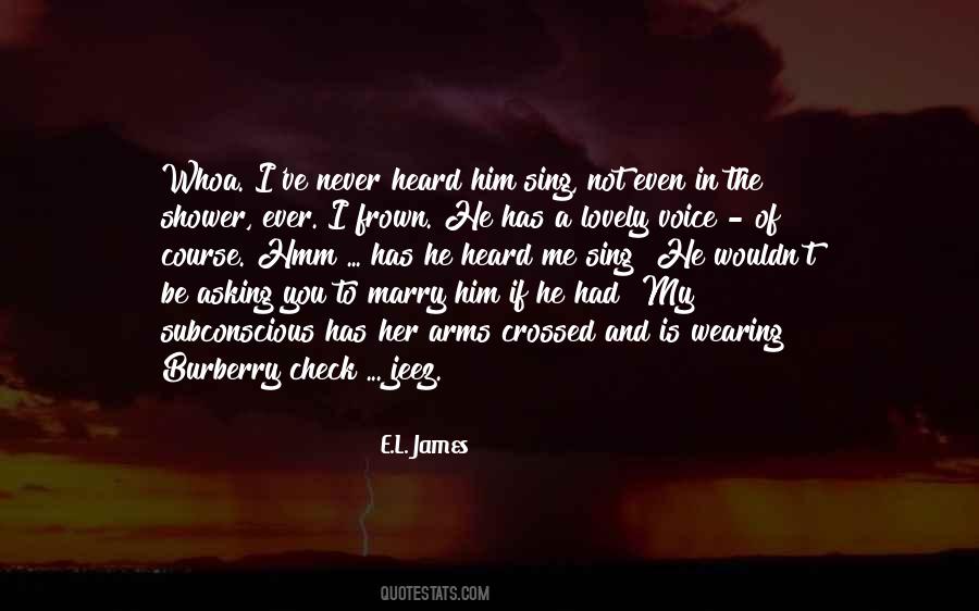 E L James Quotes #124423