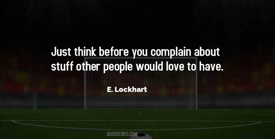 E Lockhart Quotes #472476