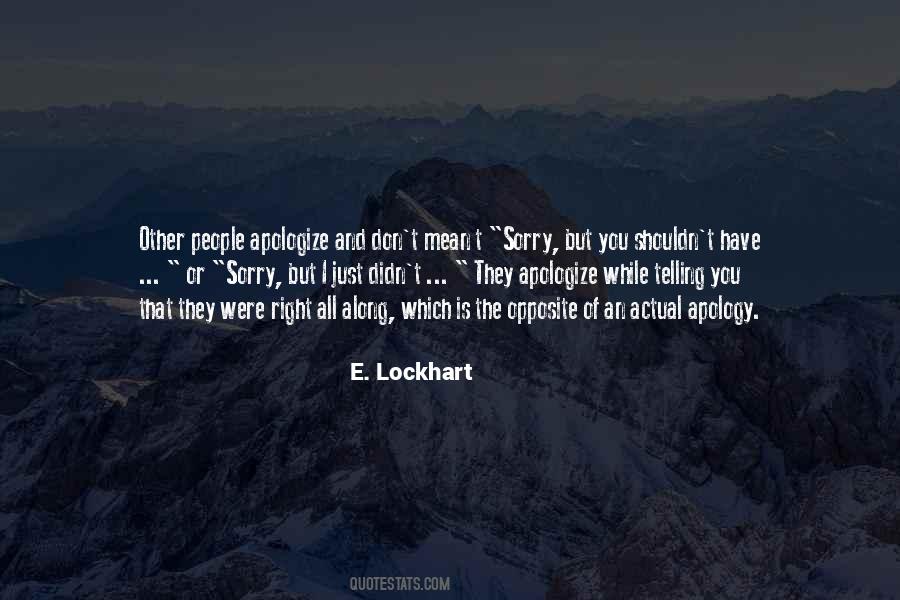 E Lockhart Quotes #503244