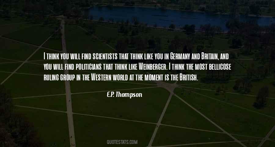 E P Thompson Quotes #241881