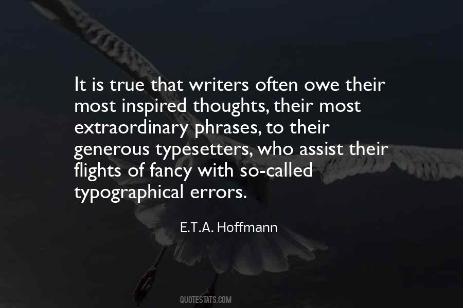 E.t.a. Hoffmann Quotes #381071