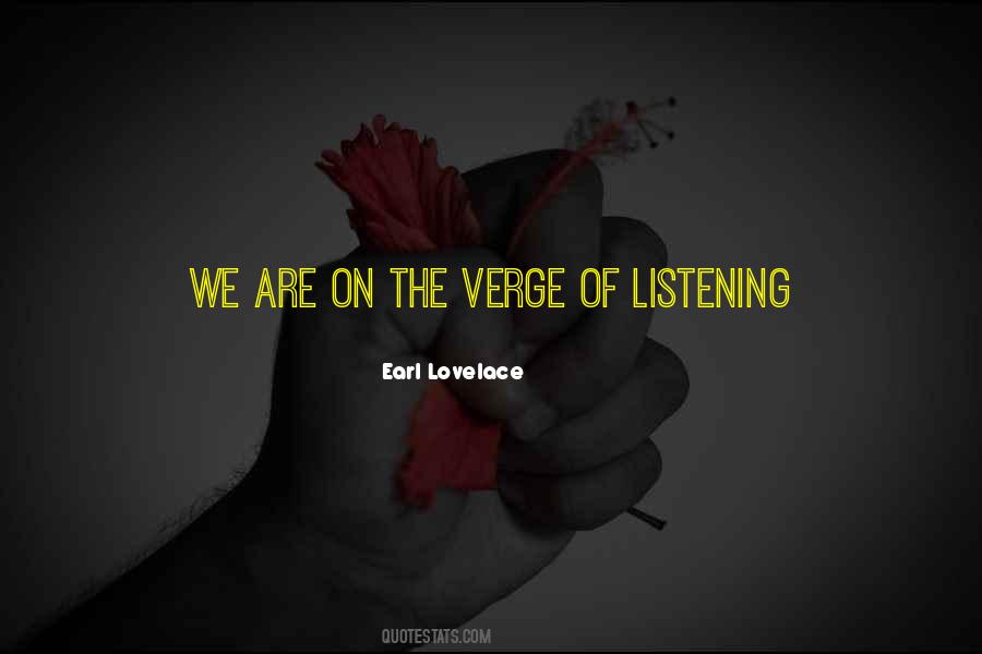 Earl Lovelace Quotes #184758