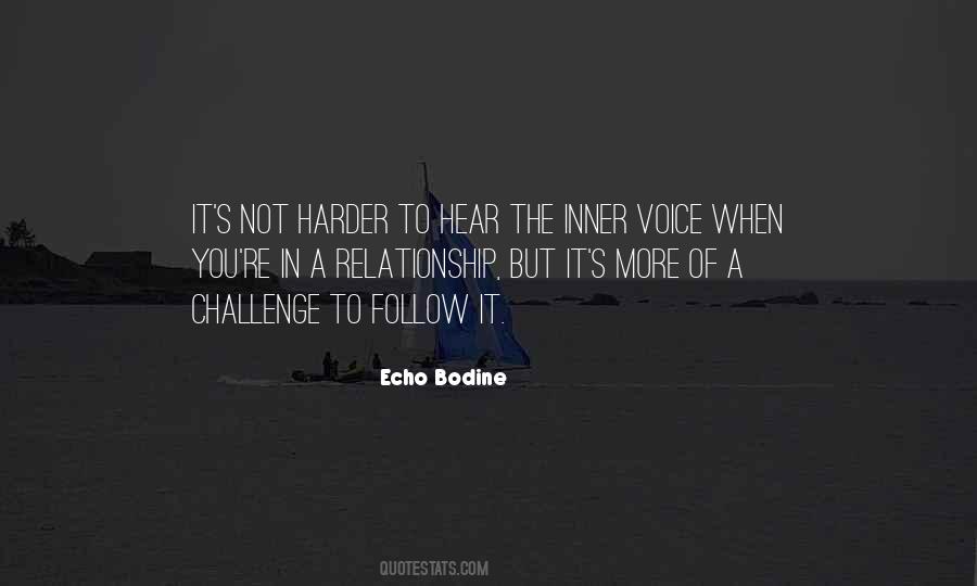 Echo Bodine Quotes #1286407