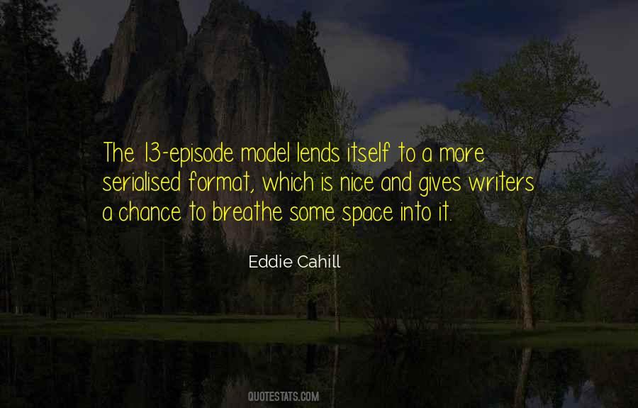 Eddie Cahill Quotes #582861