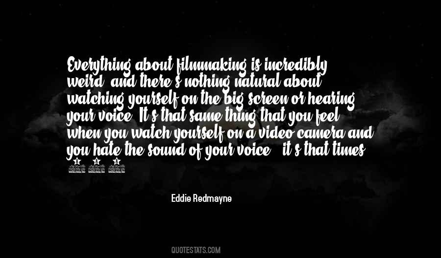 Eddie Redmayne Quotes #1369155