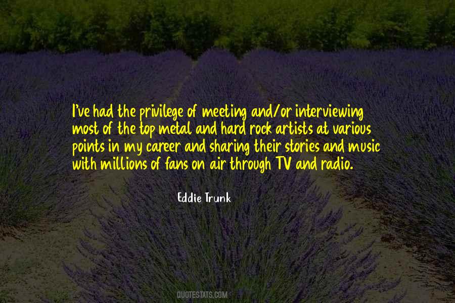 Eddie Trunk Quotes #1059894