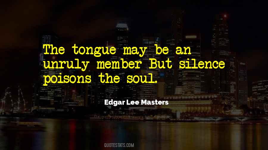 Edgar Lee Masters Quotes #1068936