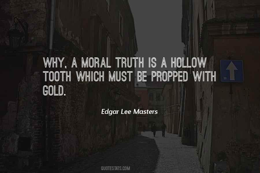Edgar Lee Masters Quotes #1209401