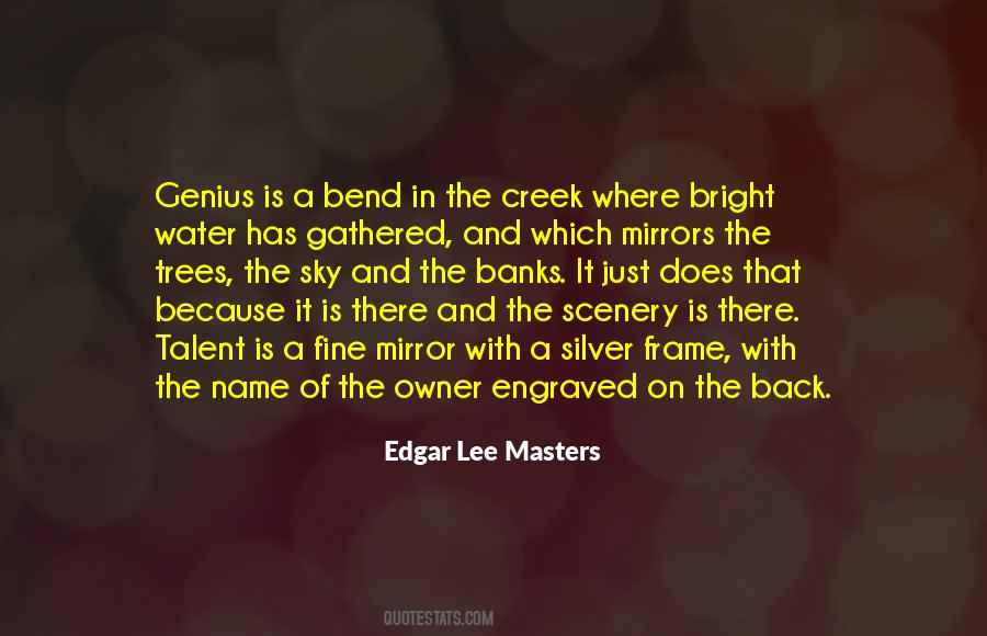 Edgar Lee Masters Quotes #1479932