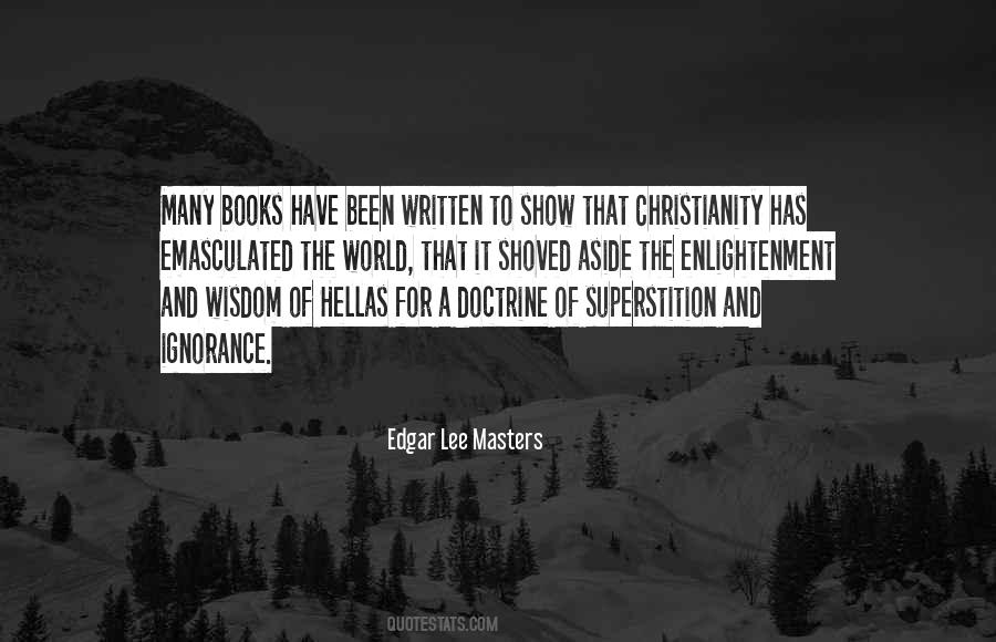 Edgar Lee Masters Quotes #1816627