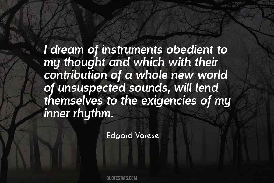 Edgard Varese Quotes #121289