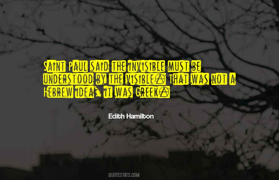 Edith Hamilton Quotes #1413585