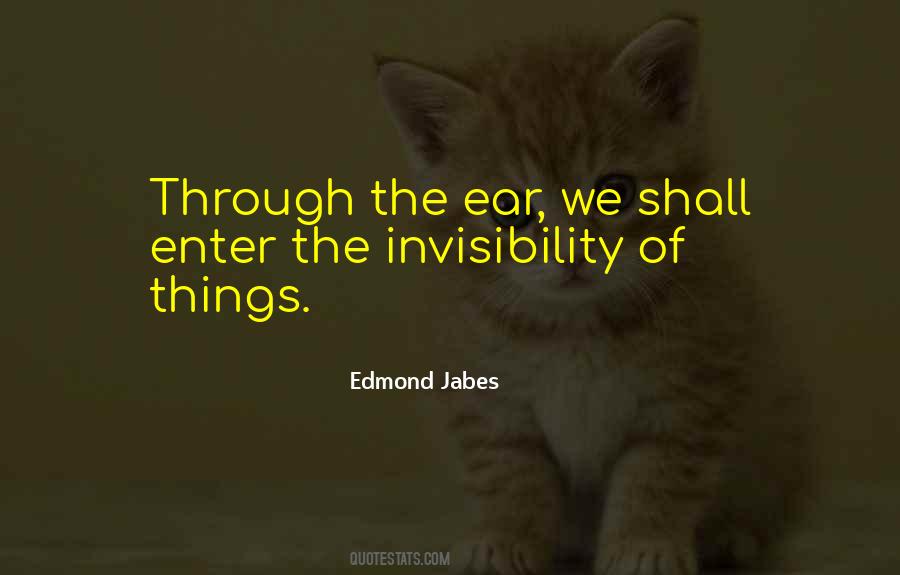 Edmond Jabes Quotes #535306