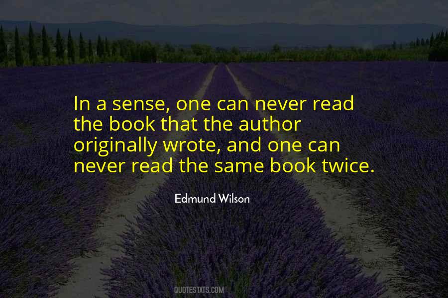 Edmund Wilson Quotes #1271809