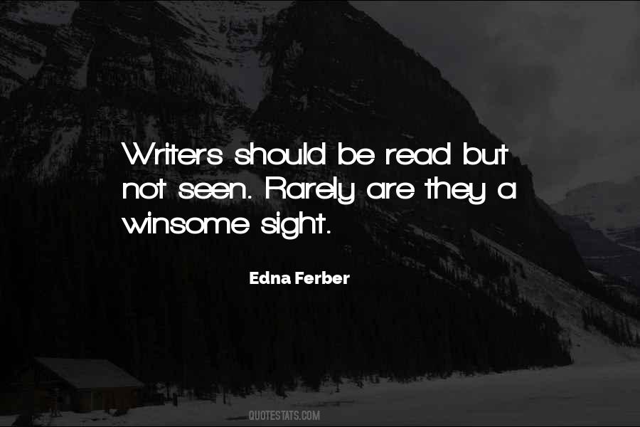 Edna Ferber Quotes #574659