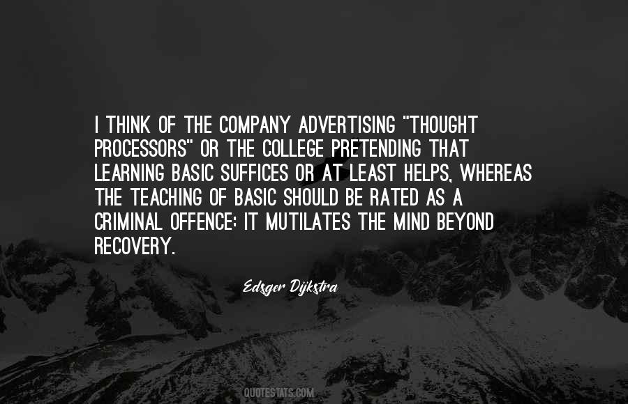 Edsger W. Dijkstra Quotes #781618