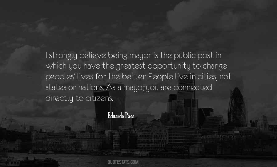 Eduardo Paes Quotes #524396