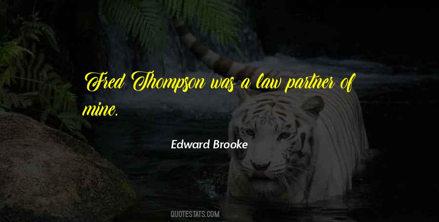 Edward Brooke Quotes #910307