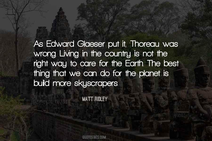 Edward Glaeser Quotes #25263