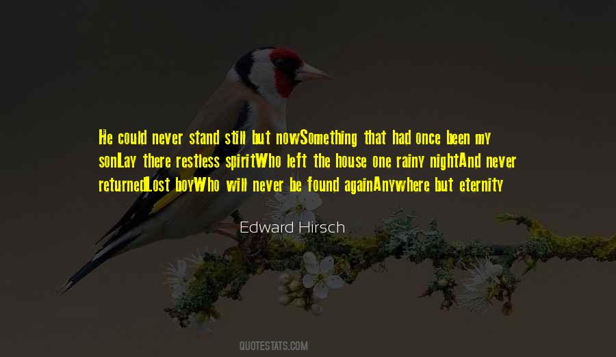 Edward Hirsch Quotes #234920