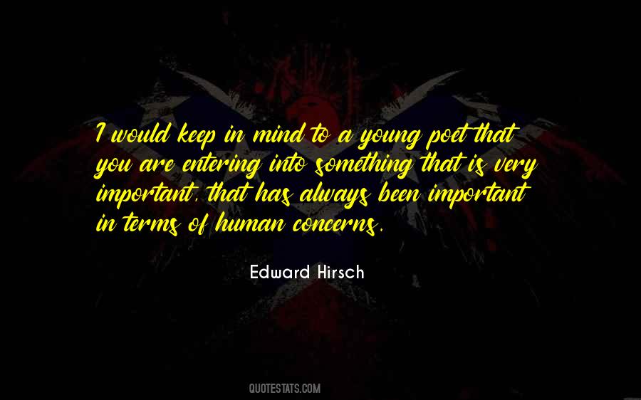 Edward Hirsch Quotes #270884