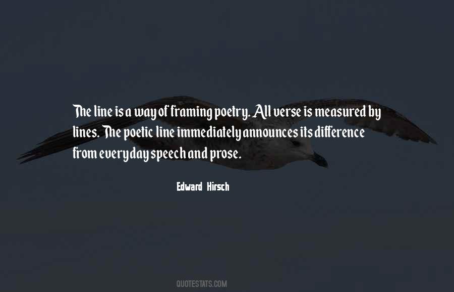 Edward Hirsch Quotes #858999