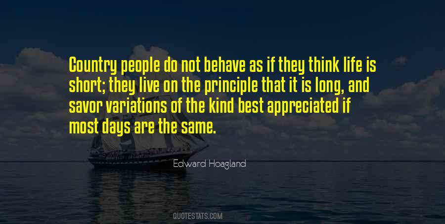 Edward Hoagland Quotes #979475