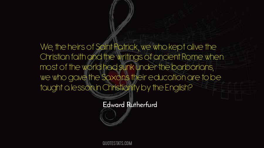 Edward Rutherfurd Quotes #1290058