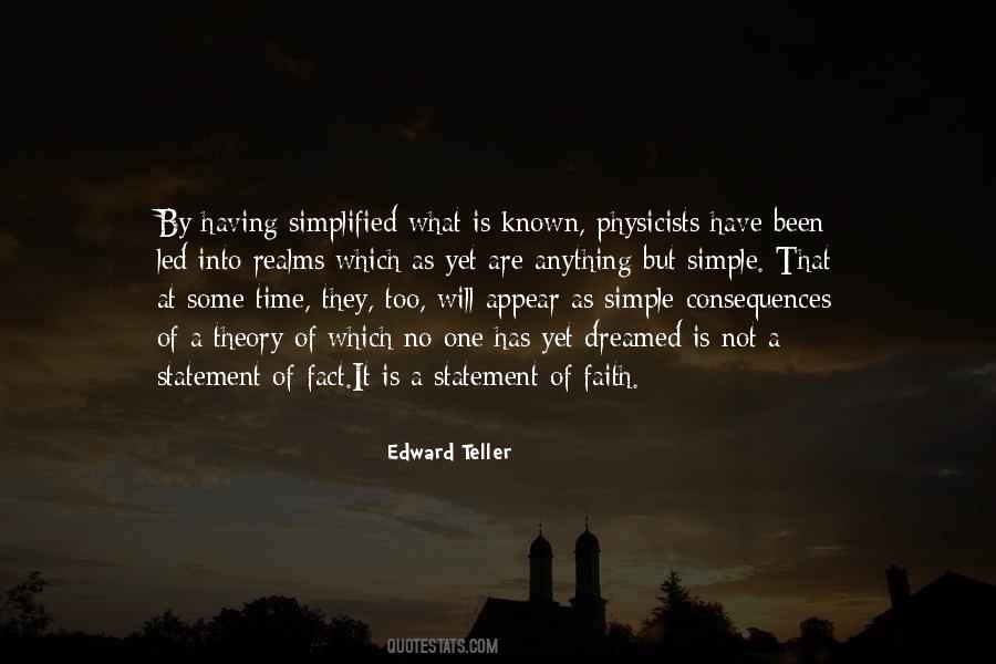 Edward Teller Quotes #125101