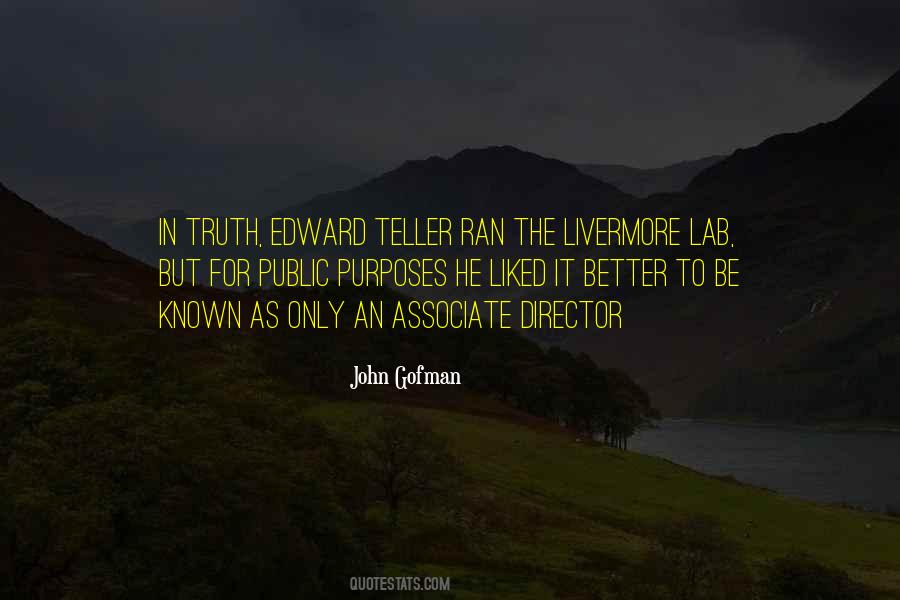 Edward Teller Quotes #546870