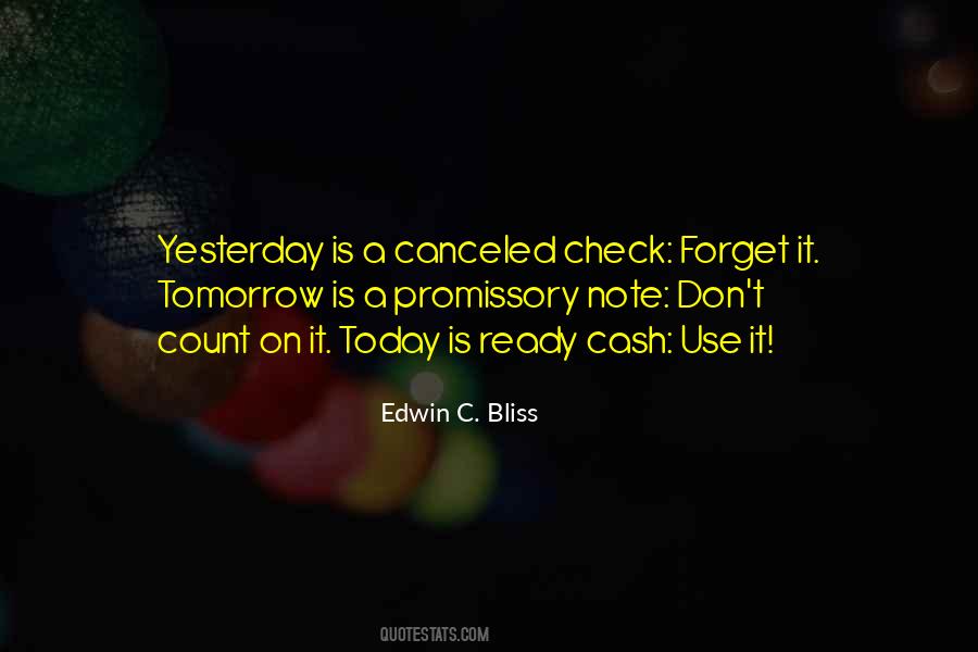 Edwin Bliss Quotes #1195633