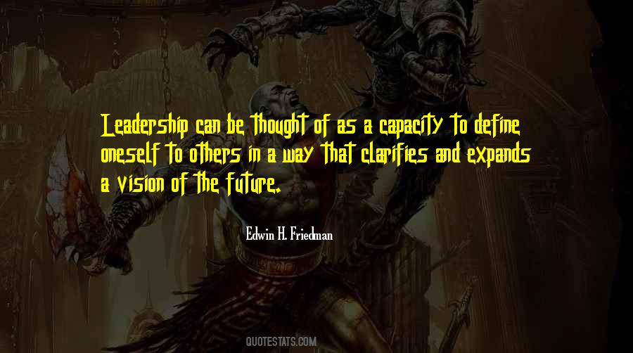 Edwin H Friedman Quotes #1563545