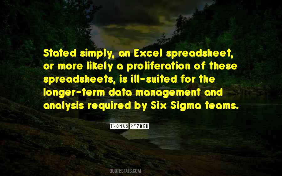 Quotes About Spreadsheets #201202