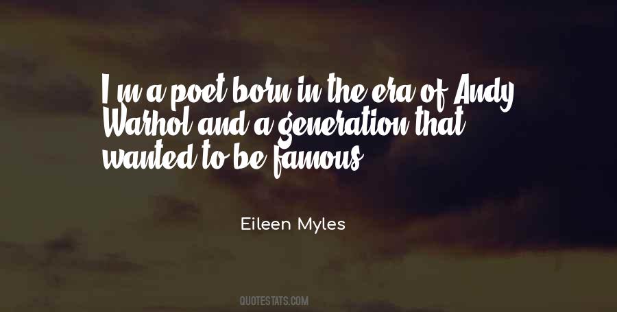 Eileen Myles Quotes #1248877