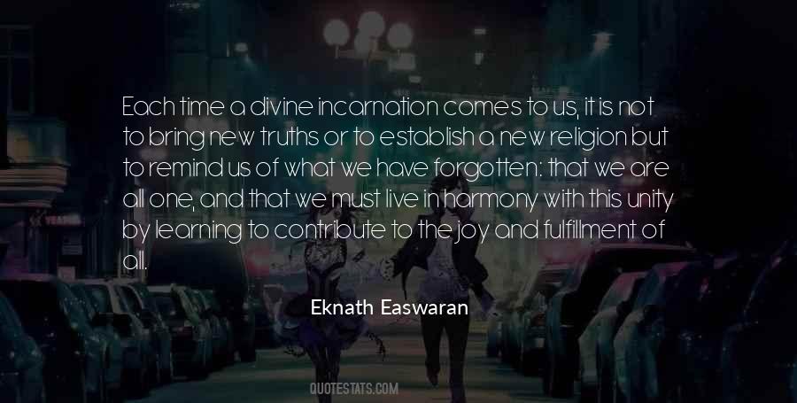 Eknath Easwaran Quotes #103994