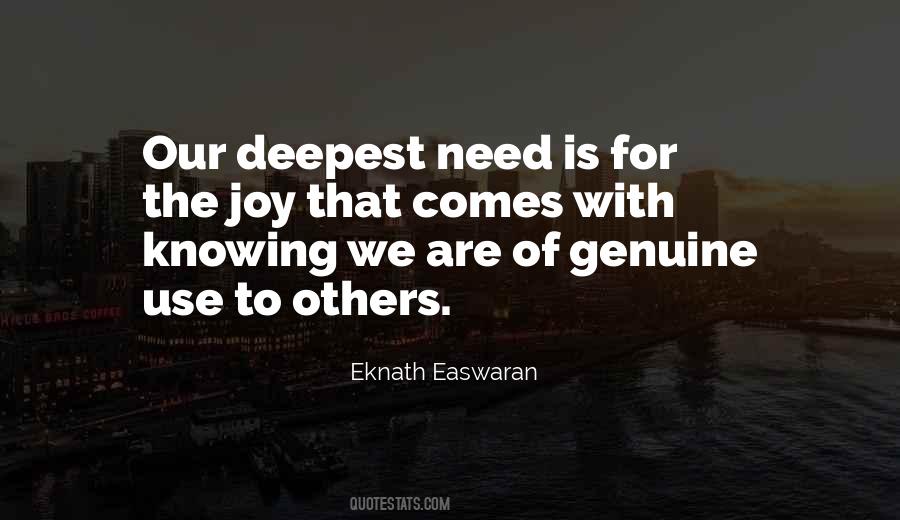 Eknath Easwaran Quotes #1080658