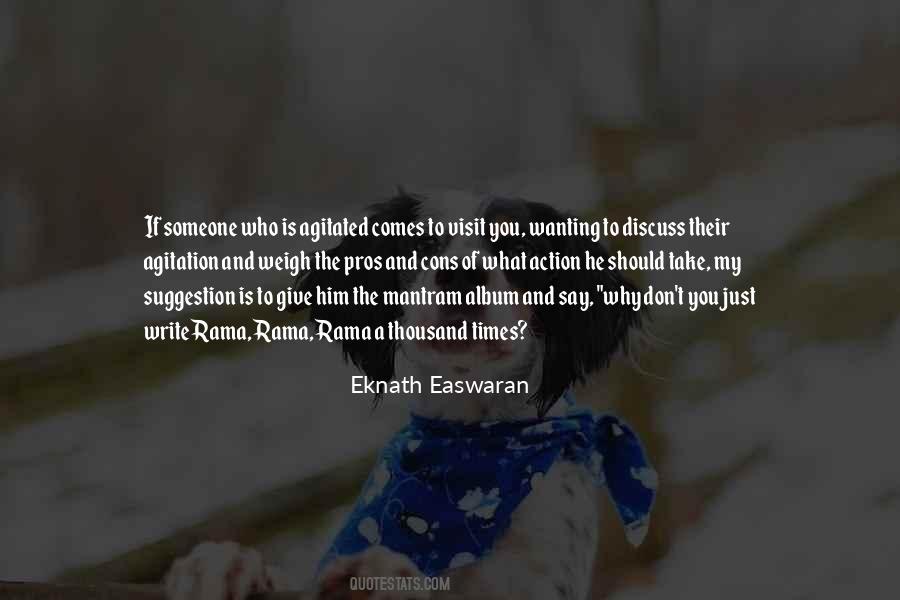 Eknath Easwaran Quotes #171888