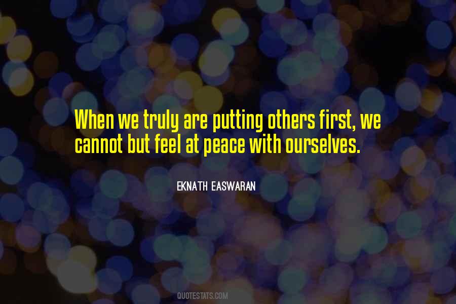 Eknath Easwaran Quotes #7197