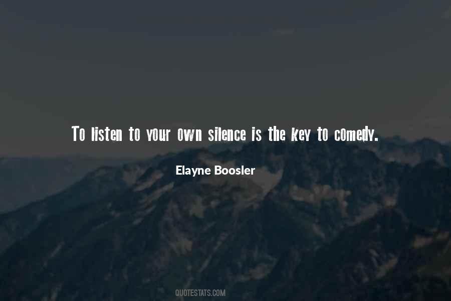 Elayne Boosler Quotes #1660011