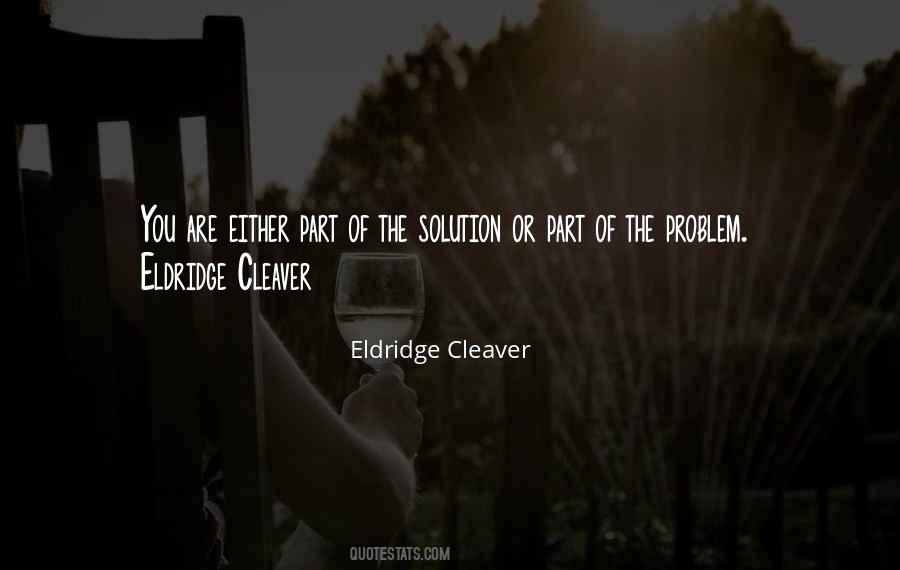 Eldridge Cleaver Quotes #1771253