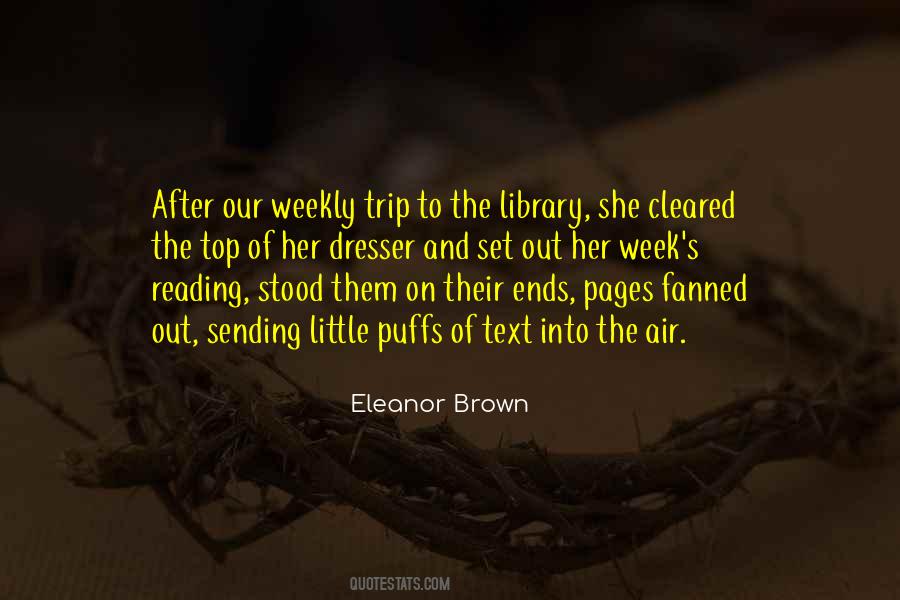 Eleanor Brown Quotes #1542855