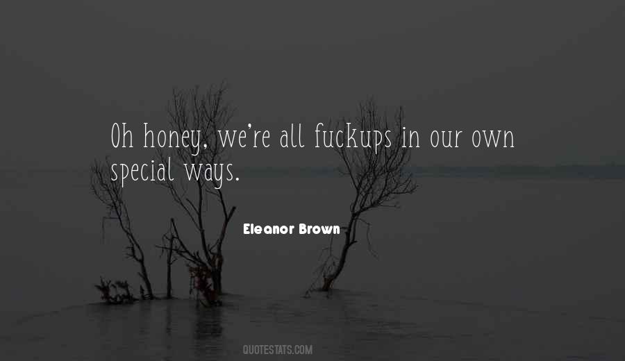 Eleanor Brown Quotes #395712