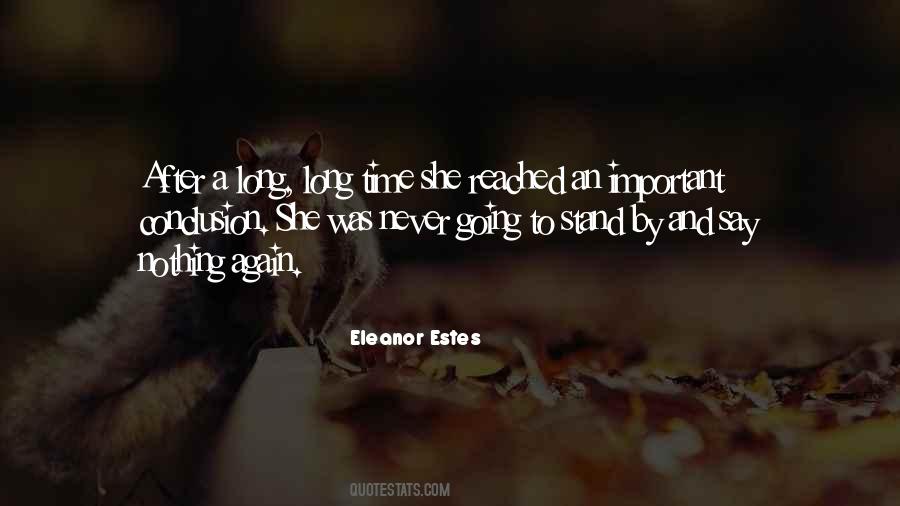 Eleanor Estes Quotes #752687