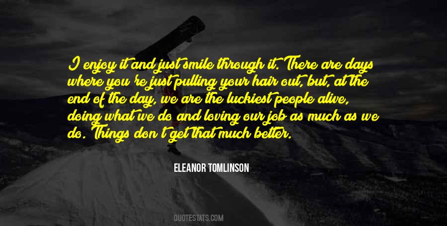 Eleanor Tomlinson Quotes #1431856