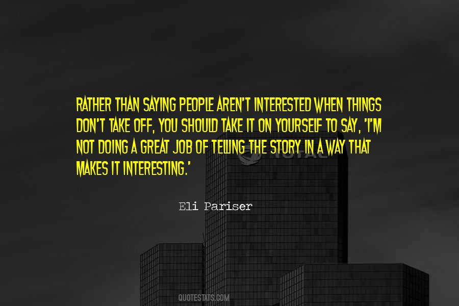 Eli Pariser Quotes #1531544