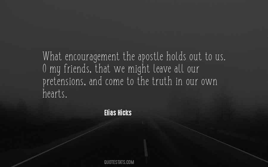 Elias Hicks Quotes #178421