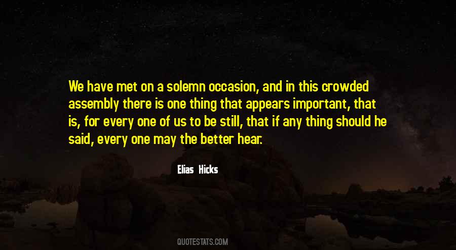Elias Hicks Quotes #286620