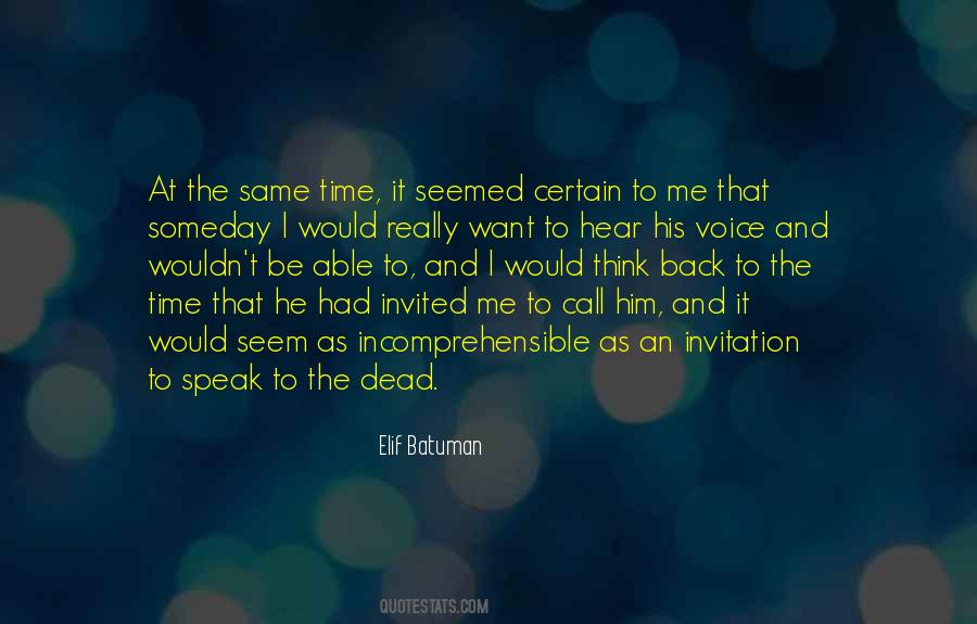 Elif Batuman Quotes #1403746