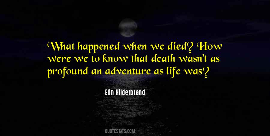 Elin Hilderbrand Quotes #883167