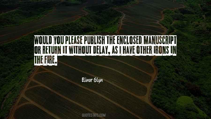 Elinor Glyn Quotes #870745